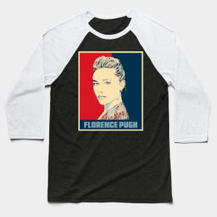 Florence Pugh Hope Poster ART Baseball T-Shirt